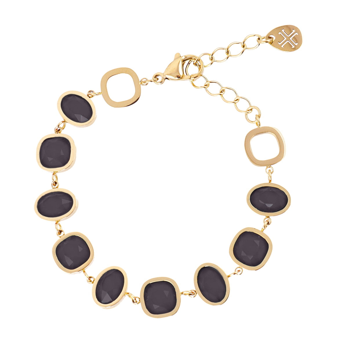 Pulsera Drops Glade Negro Anartxy