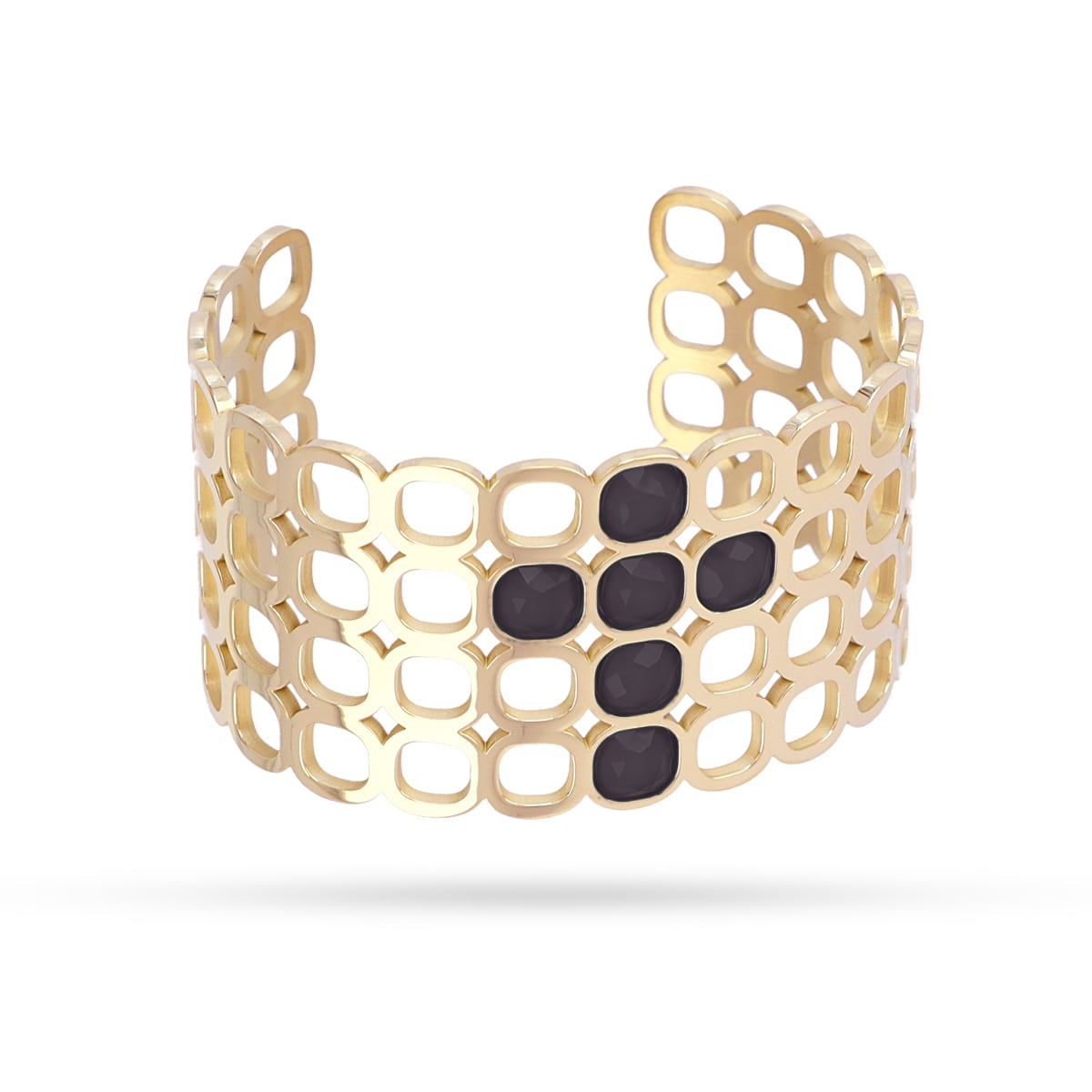 Pulsera Drops Indra Negro Anartxy