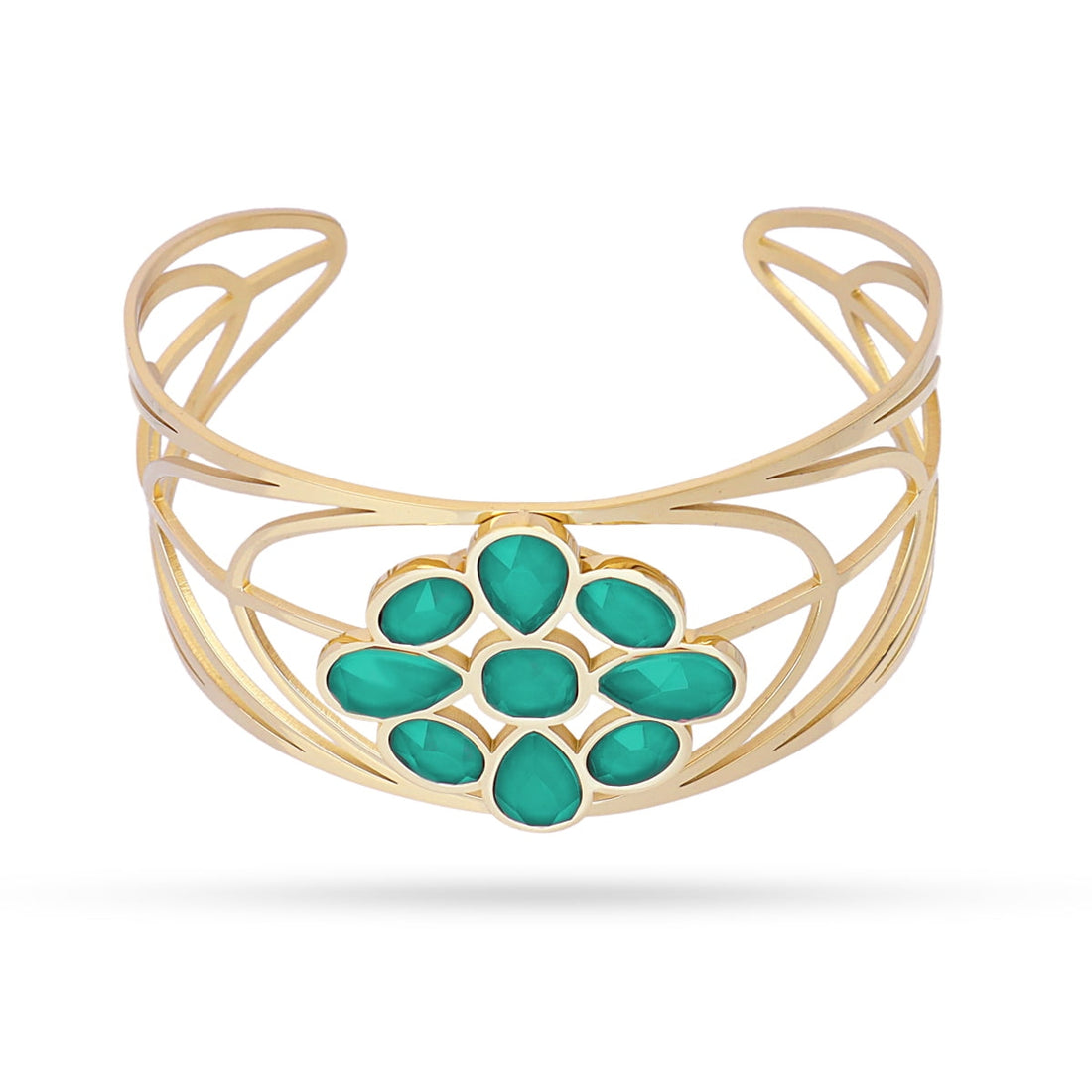 Pulsera Drops Lush Verde Anartxy