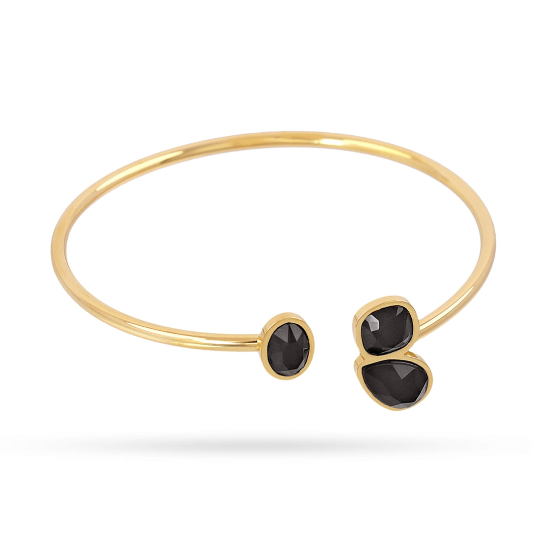 Pulsera Drops Tropica Negro Anartxy