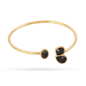 Pulsera Drops Tropica Negro Anartxy