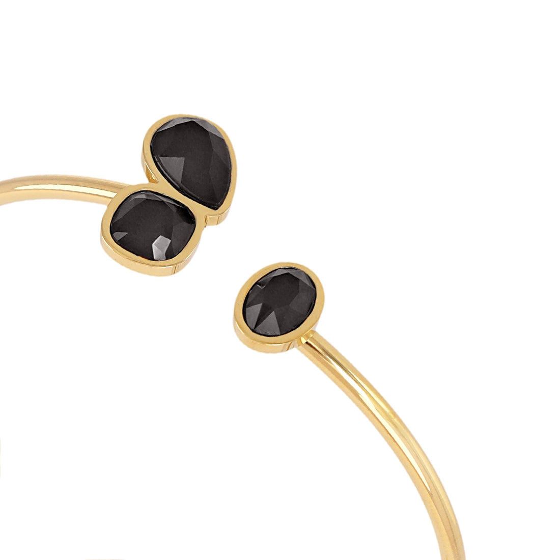 Pulsera Drops Tropica Negro Anartxy