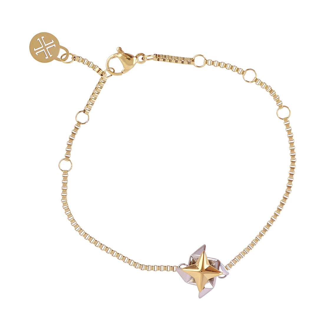 Pulsera Essentials Balance Dorado Anartxy