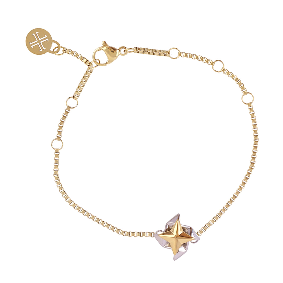 Pulsera Essentials Balance Dorado Anartxy