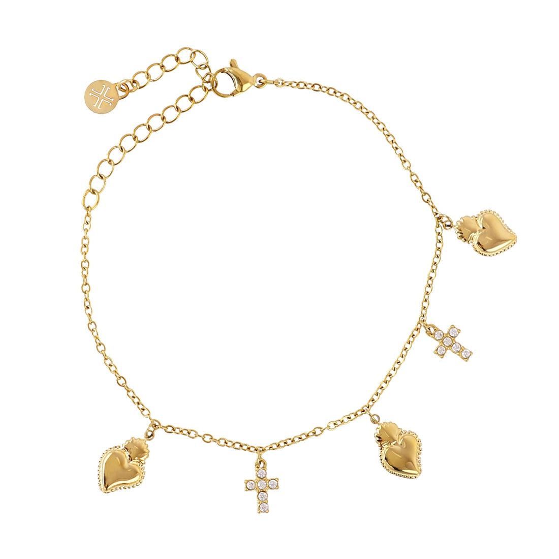 Pulsera Essentials Bless Dorado Anartxy