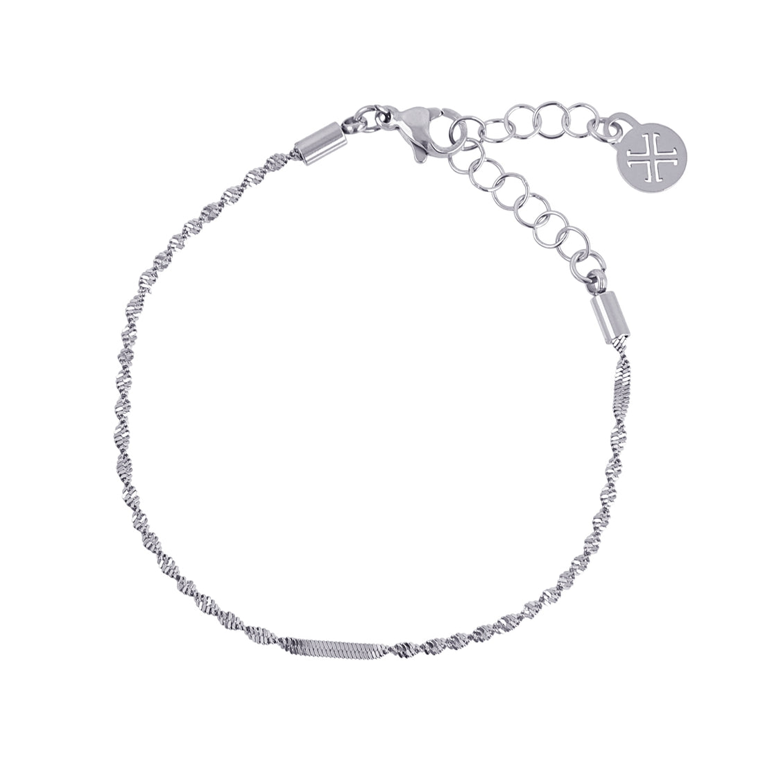 Pulsera Essentials Bond Plateado Anartxy