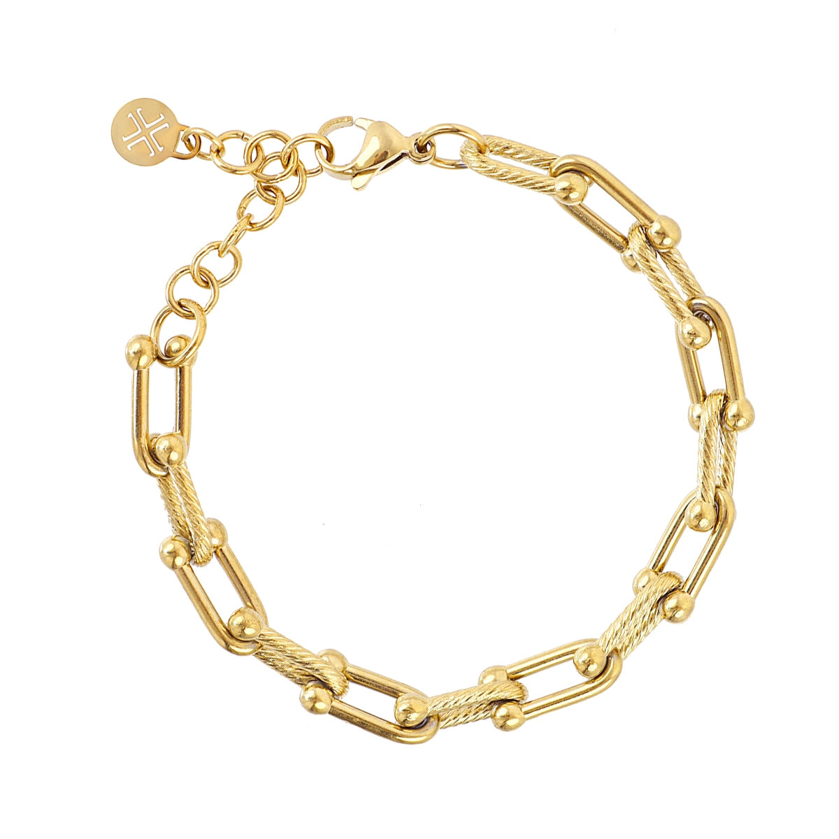 Pulsera Essentials Brace Dorado Anartxy