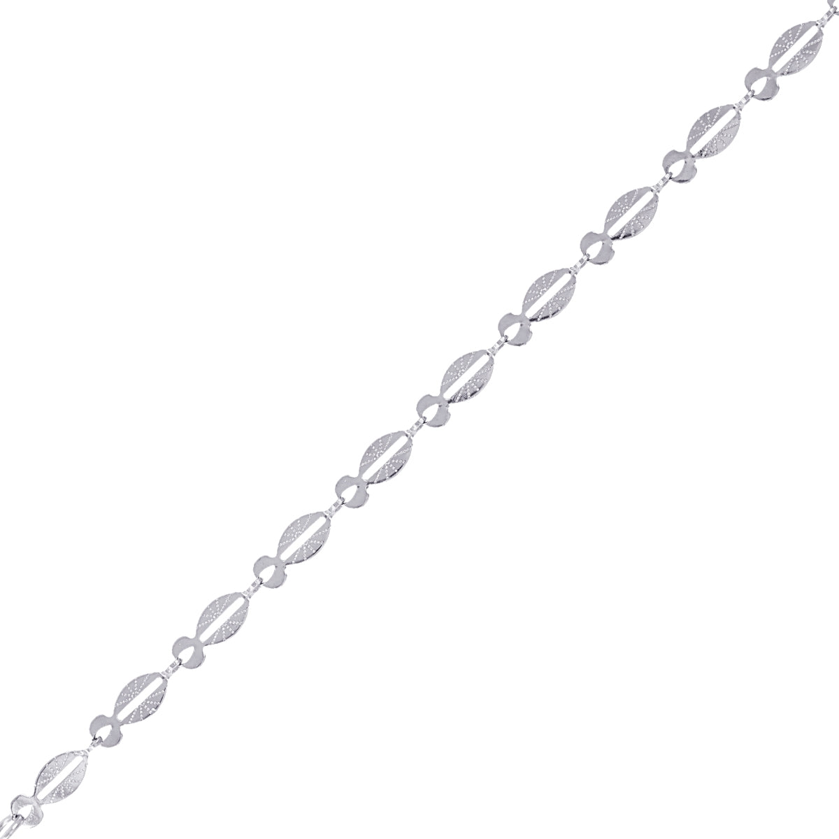 Pulsera Essentials Clasp Plateado Anartxy