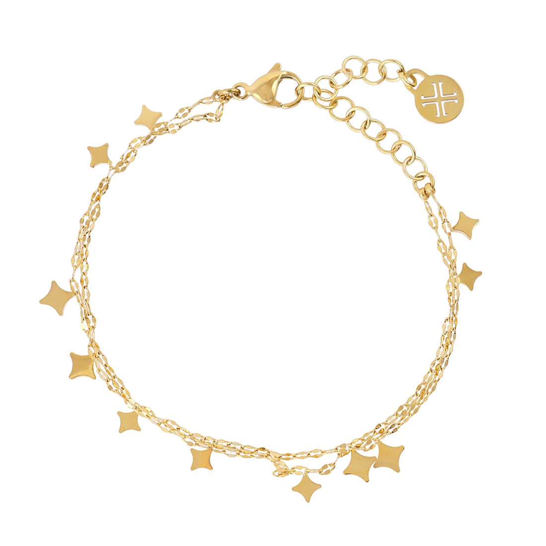 Pulsera Essentials Glazy Dorado Anartxy