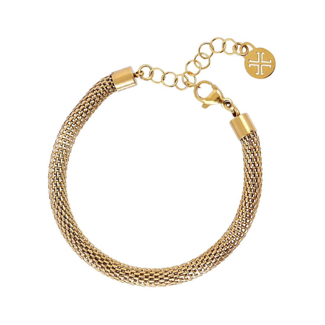 Pulsera Essentials Loop Dorado Anartxy
