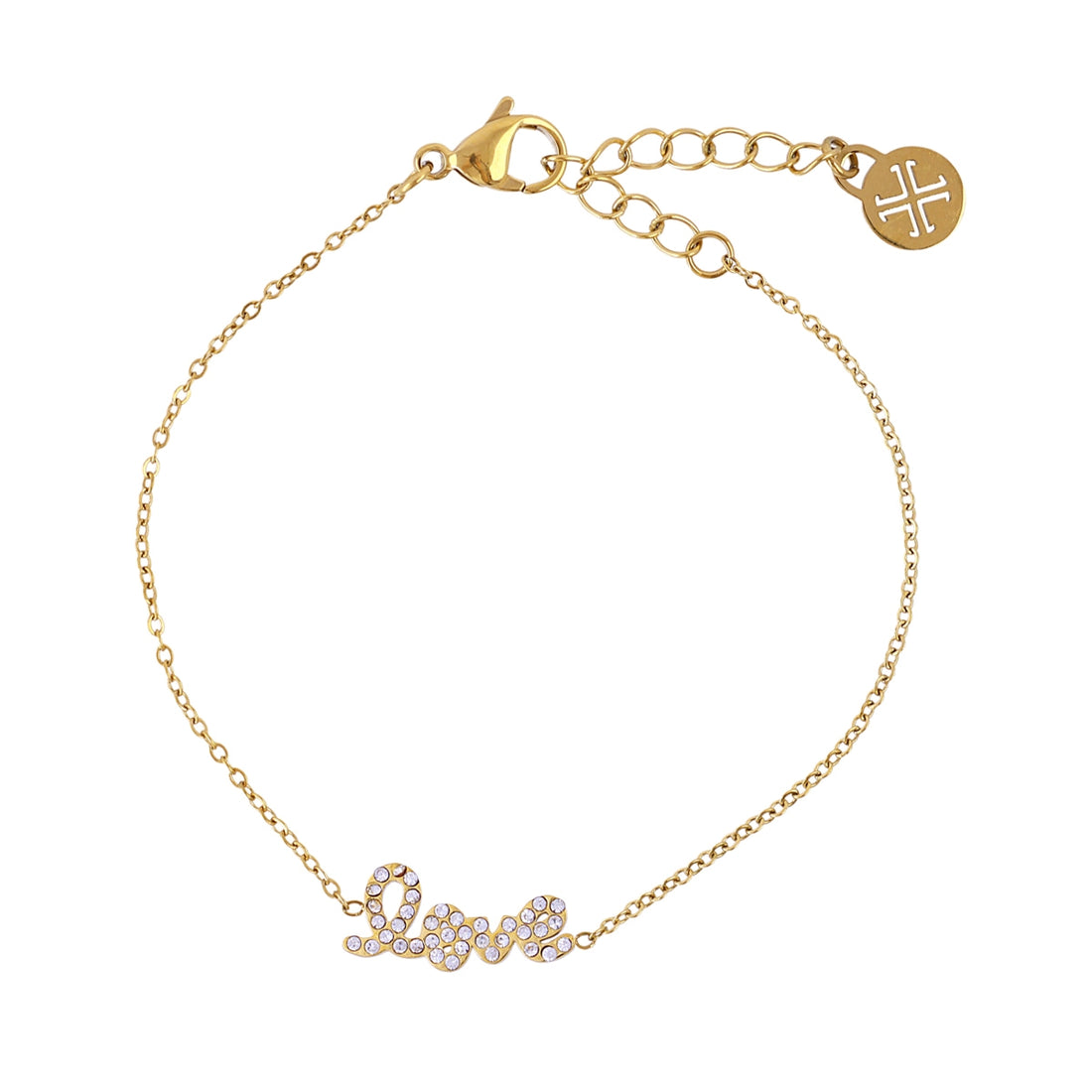 Pulsera Essentials Love Dorado Anartxy