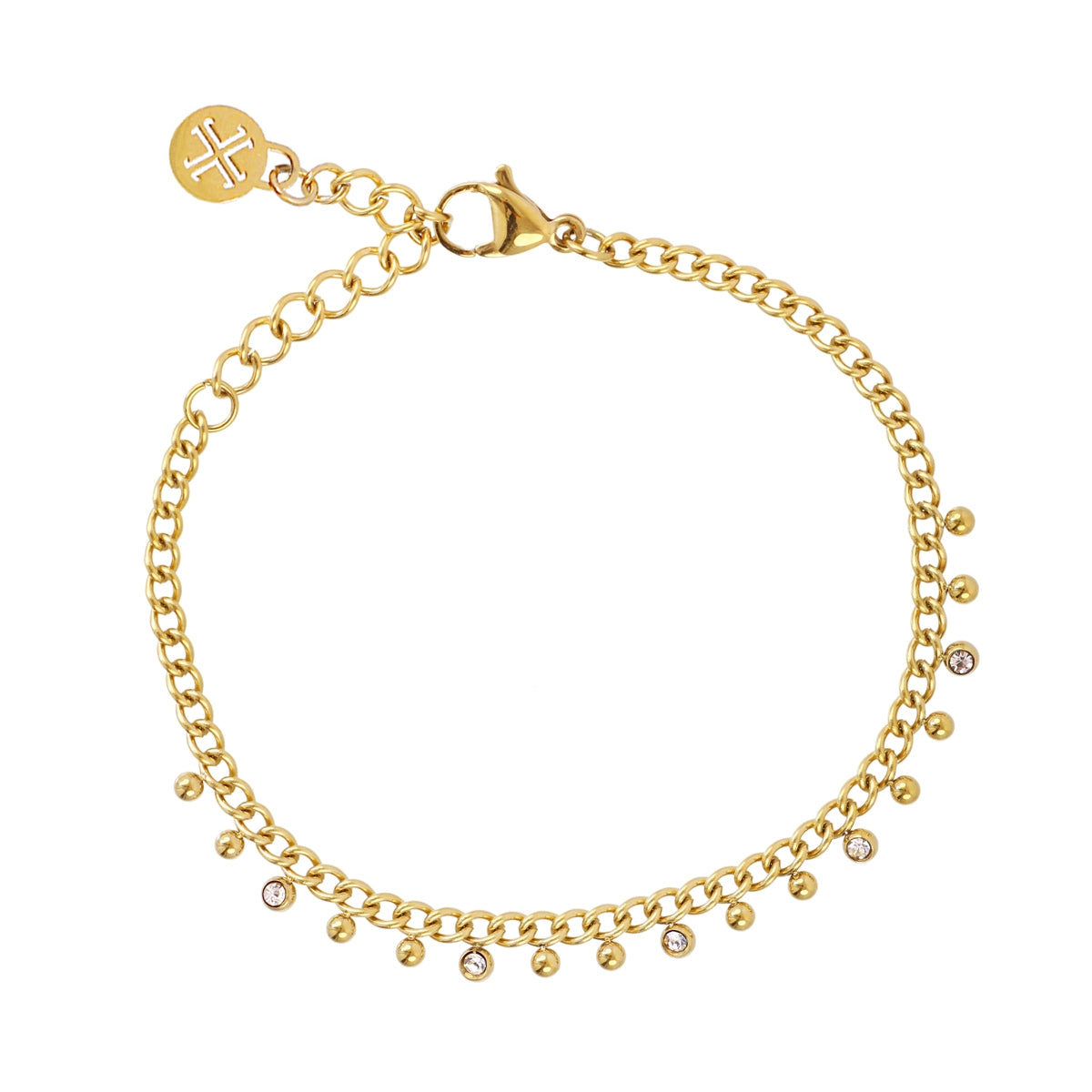 Pulsera Essentials Mainy Dorado Anartxy
