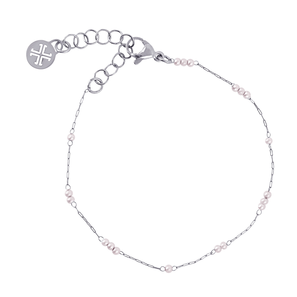 Pulsera Essentials Trace Plateado Anartxy