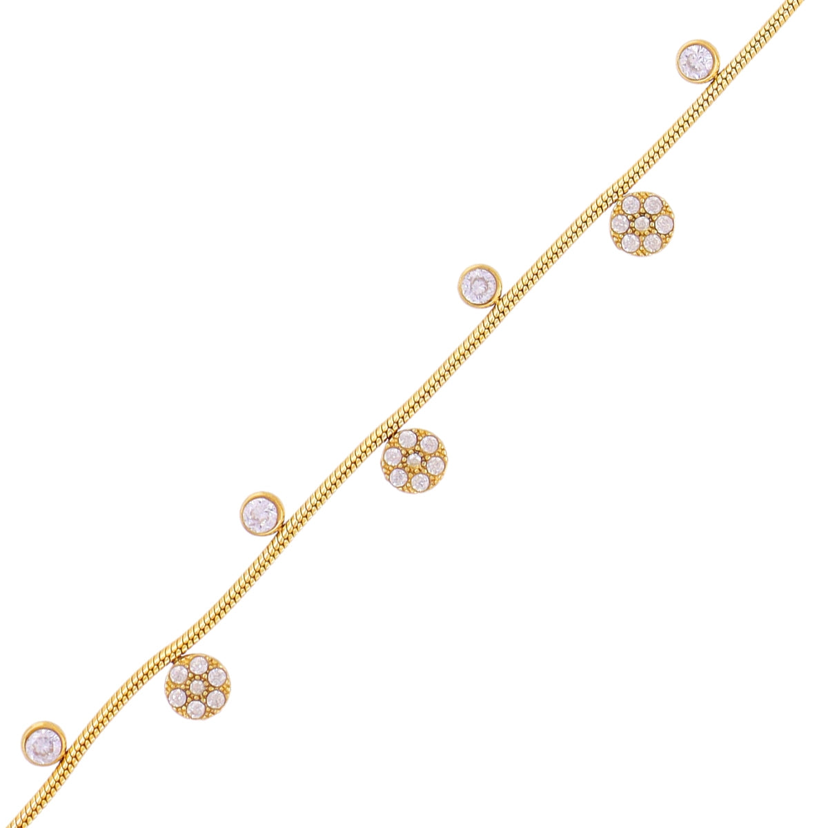 Pulsera Eternal Fine Dorado Anartxy