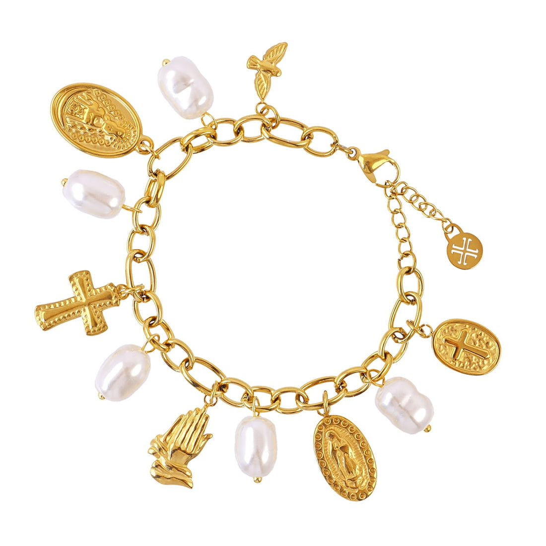 Pulsera Faith Guardian Dorado Anartxy