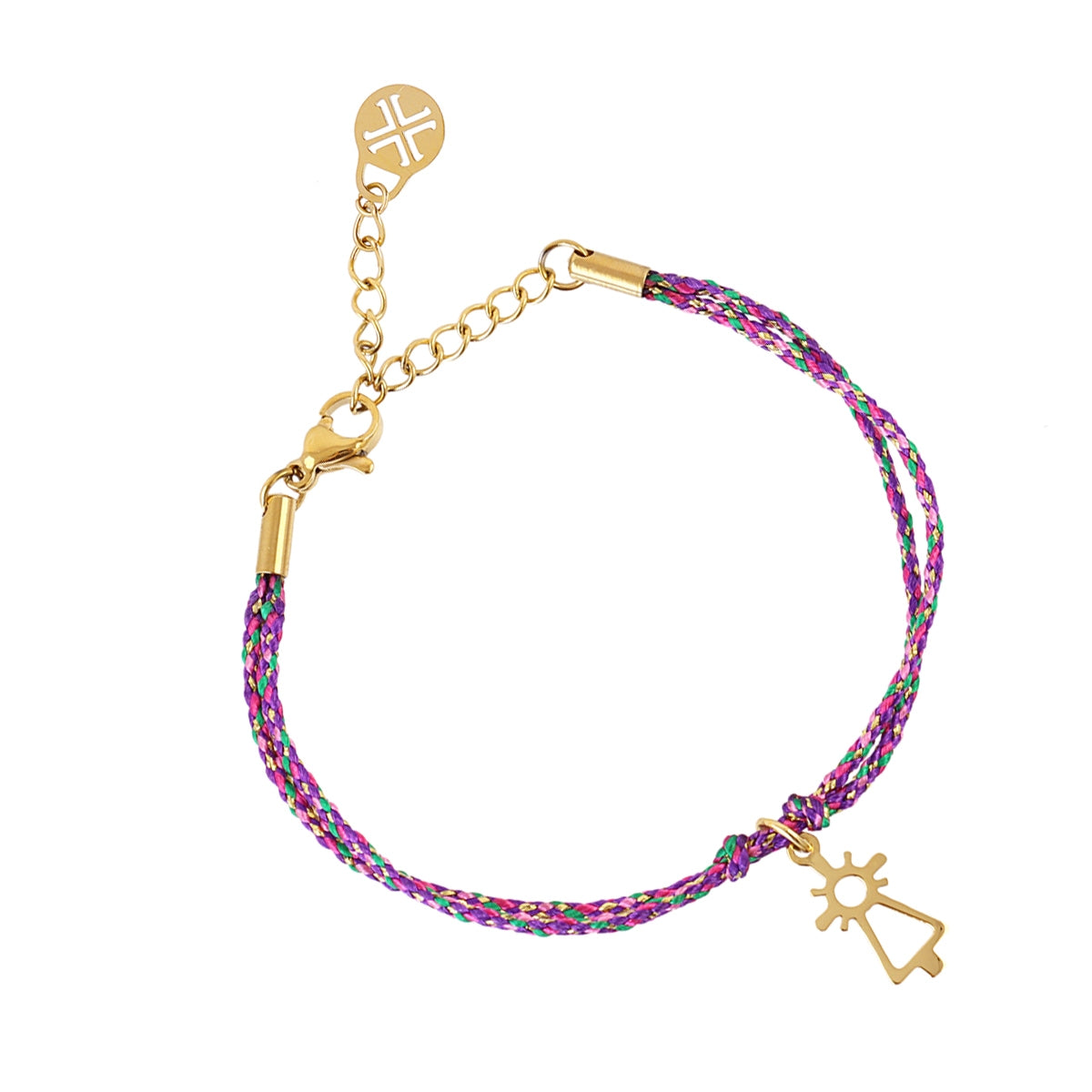 Pulsera Faith Haven Morado Anartxy