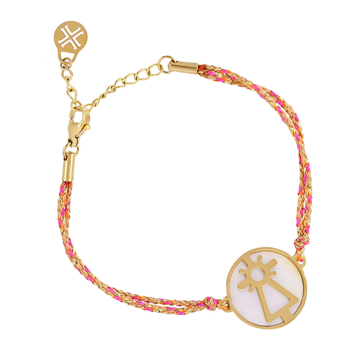 Pulsera Faith Holy Naranja Anartxy