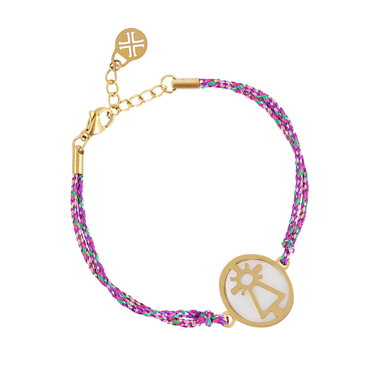 Pulsera Faith Oranta Morado Anartxy