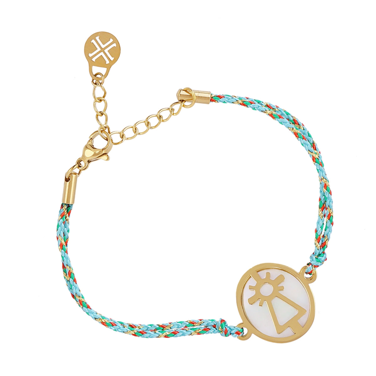 Pulsera Faith Oranta Turquesa Anartxy