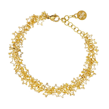 Pulsera Flair Cumulus Dorado Anartxy