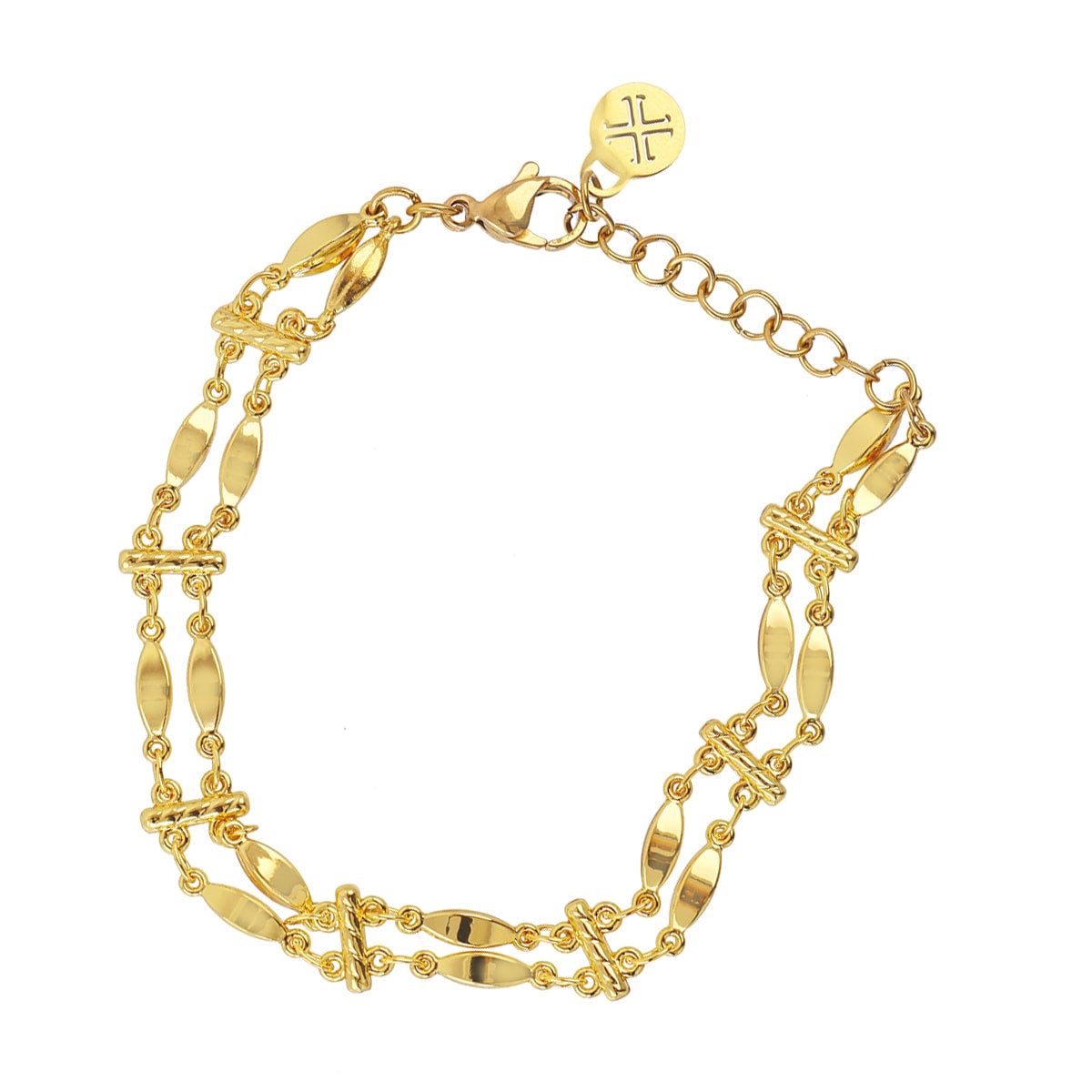 Pulsera Flair Flat Dorado Anartxy