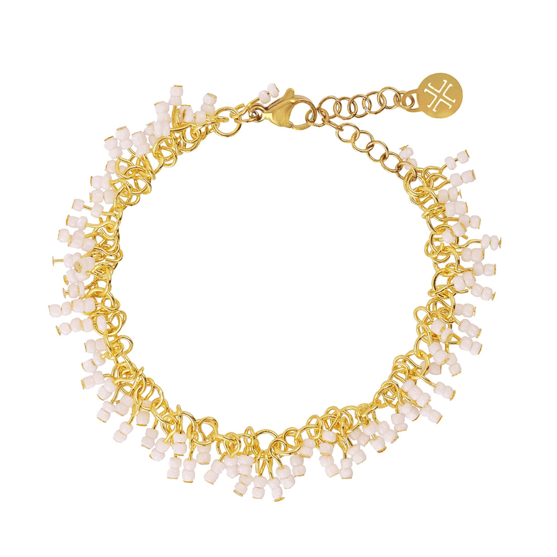 Pulsera Flair Inlay Blanco Anartxy