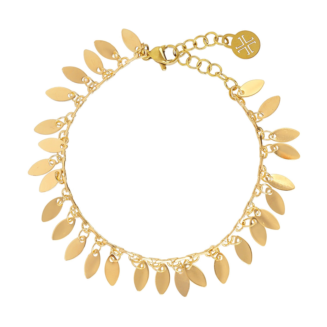 Pulsera Flair Leaves Dorado Anartxy