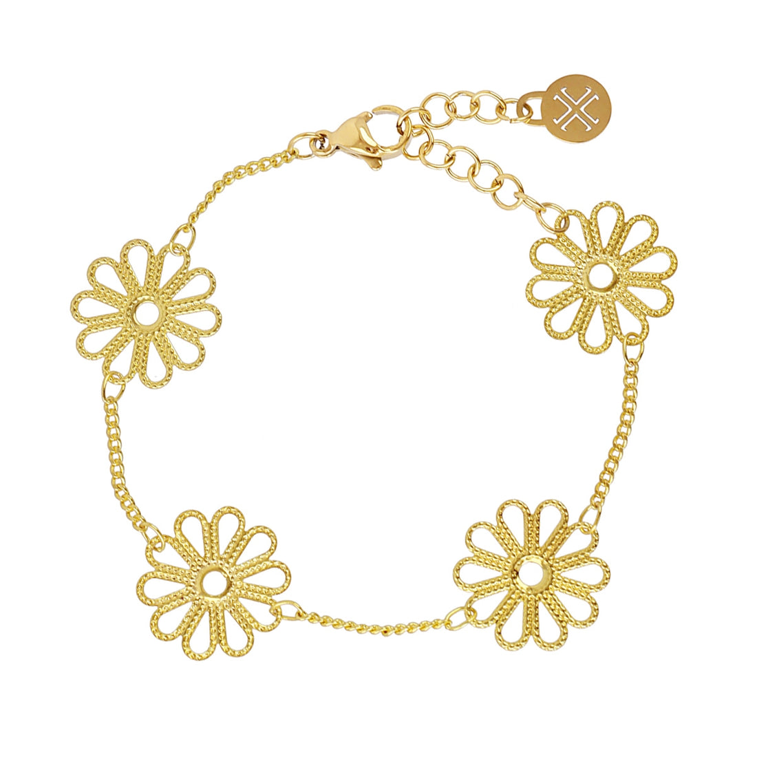 Pulsera Flair Sepal Dorado Anartxy
