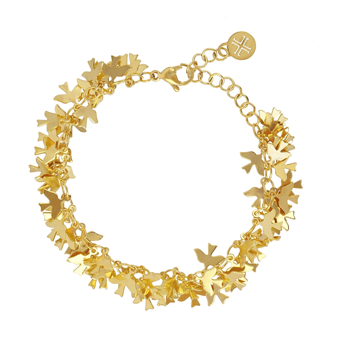 Pulsera Flair Swallow Dorado Anartxy