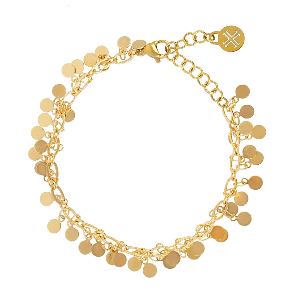 Pulsera Flair Wreath Dorado Anartxy