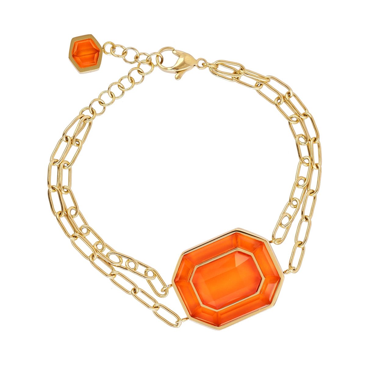 Pulsera Gleam Kaelis Naranja Anartxy