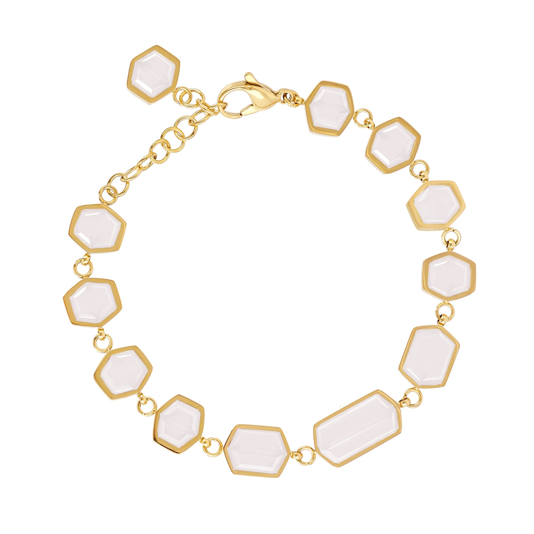 Pulsera Gleam Klyra Blanco Anartxy