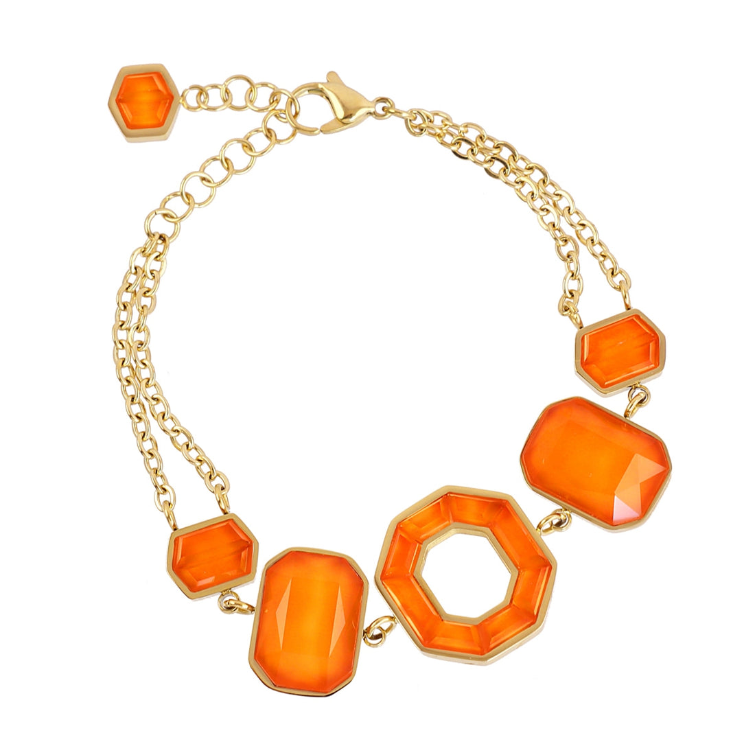 Pulsera Gleam Zyra Naranja Anartxy