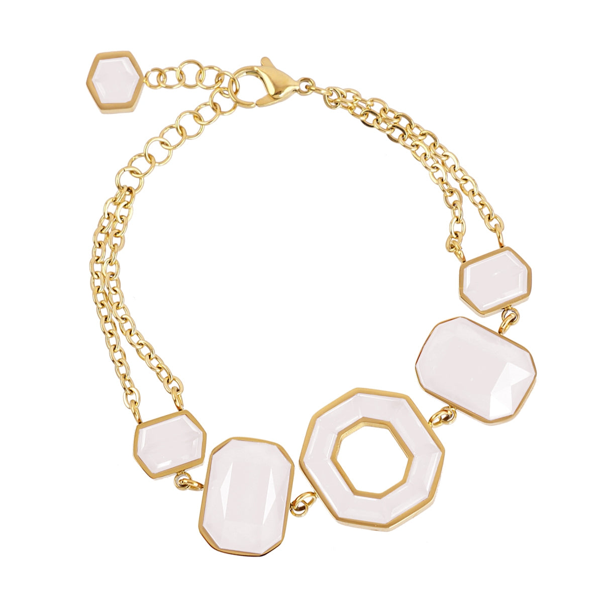 Pulsera Gleam Zyra Blanco Anartxy
