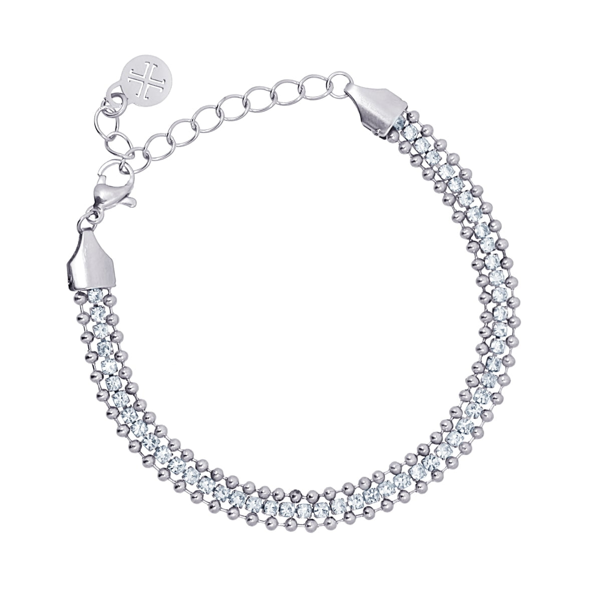 Pulsera Summer Essentials Sparkling Plateado Anartxy