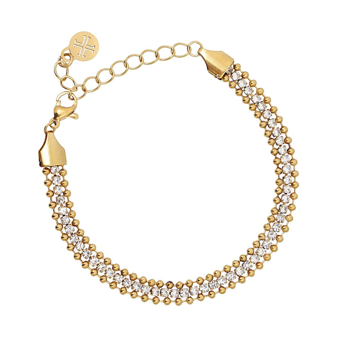 Pulsera Summer Essentials Sparkling Dorado Anartxy