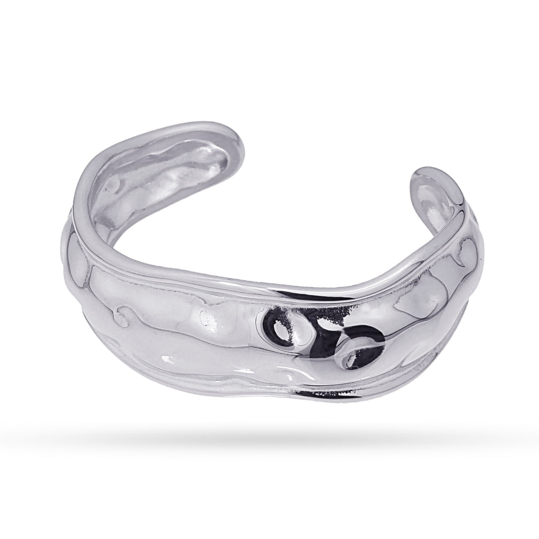Pulsera Waves Foamy Plateado Anartxy
