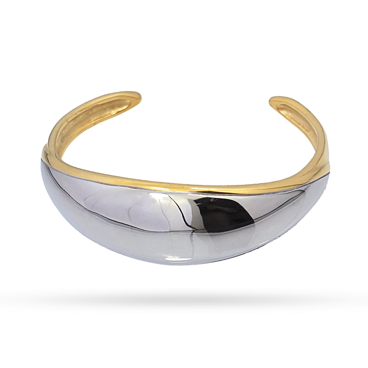 Pulsera Waves Silver Dune Dorado Anartxy