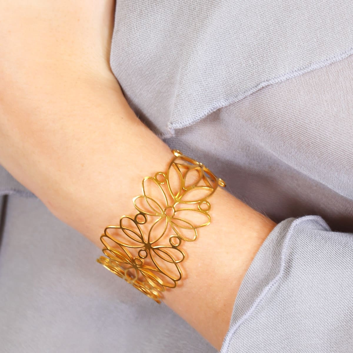 Pulsera Kaleia Eirfly Dorado Anartxy