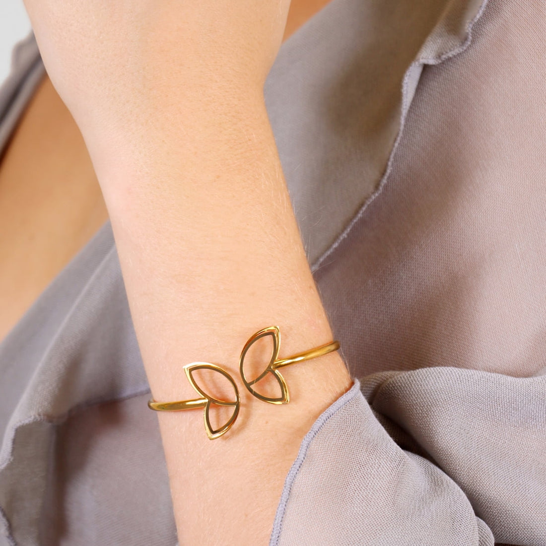 Pulsera Kaleia Gildwing Dorado Anartxy