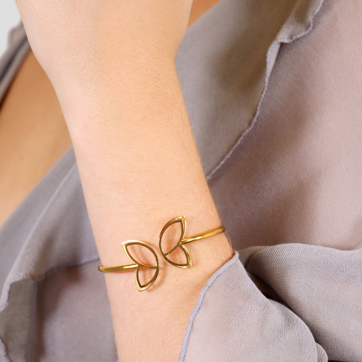 Pulsera Kaleia Gildwing Dorado Anartxy