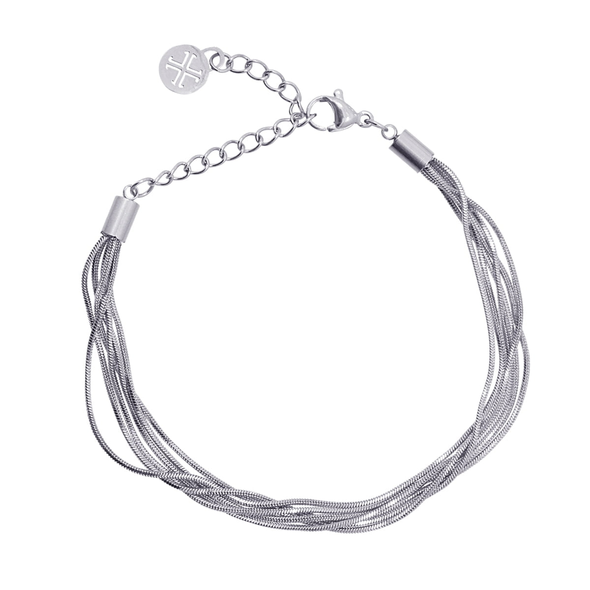 Pulsera Summer Essentials Strings Plateado Anartxy