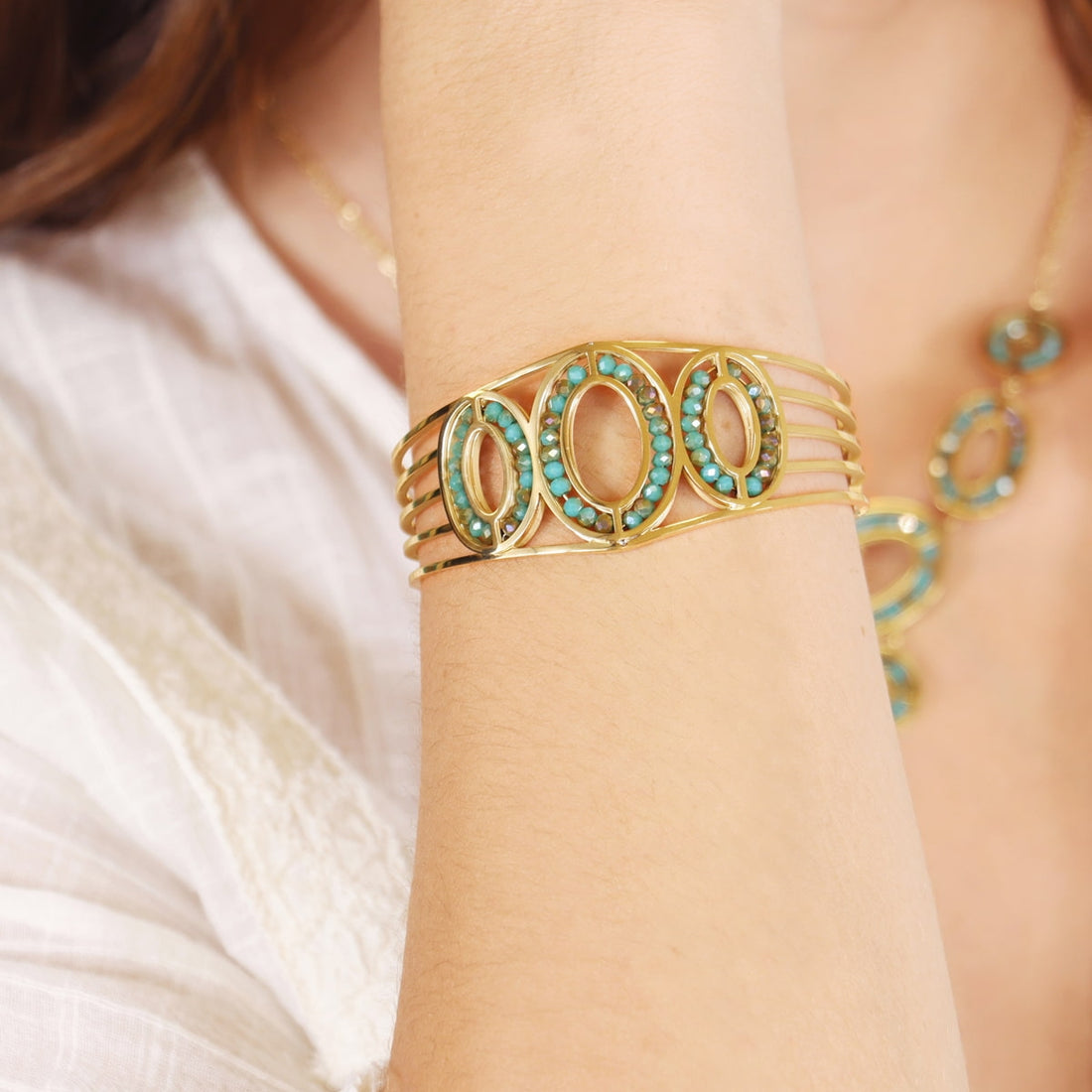 Pulsera Levity Calm Turquesa Anartxy