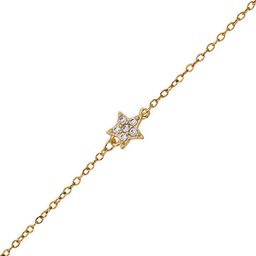 Pulsera Charming Star Dorado Anartxy