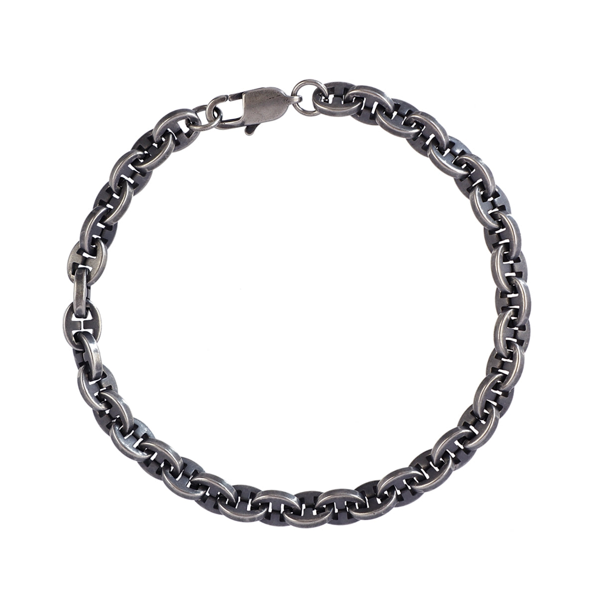 Pulsera Man Anvil Negro Anartxy