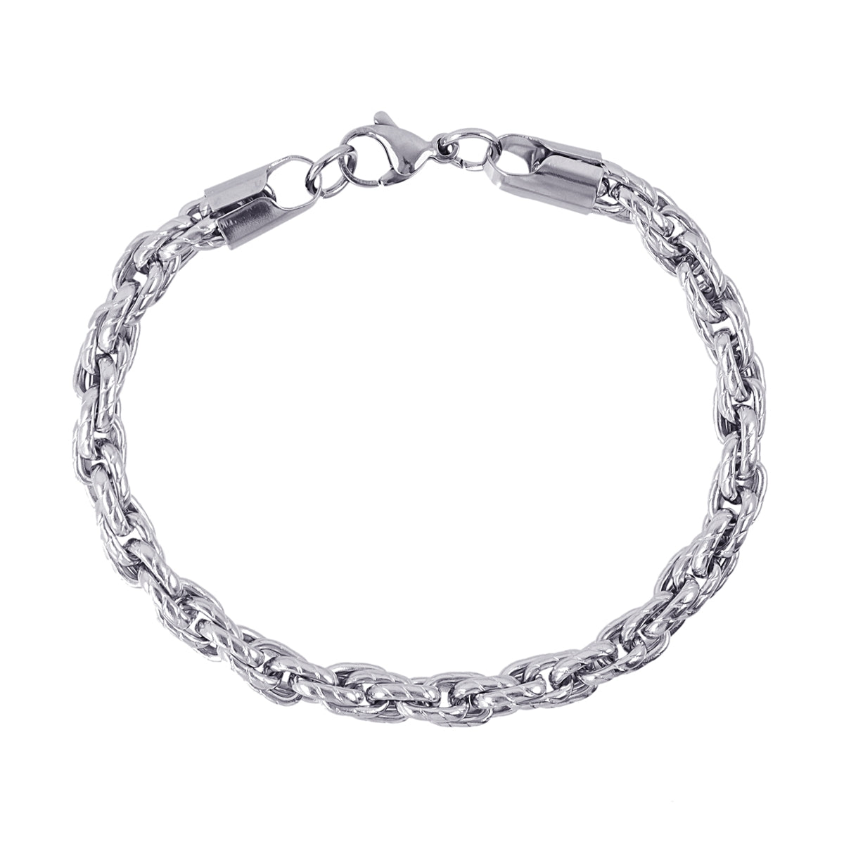 Pulsera Man Onyx Plateado Anartxy