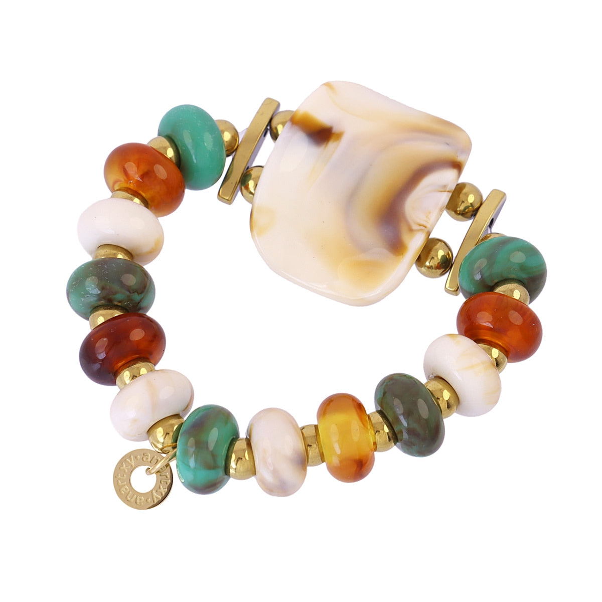 Pulsera Marbles Juna Beige Anartxy