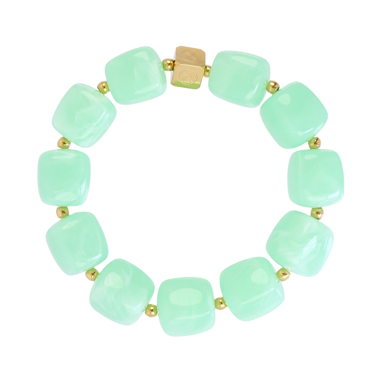 Pulsera Marbles Veina Verde Anartxy
