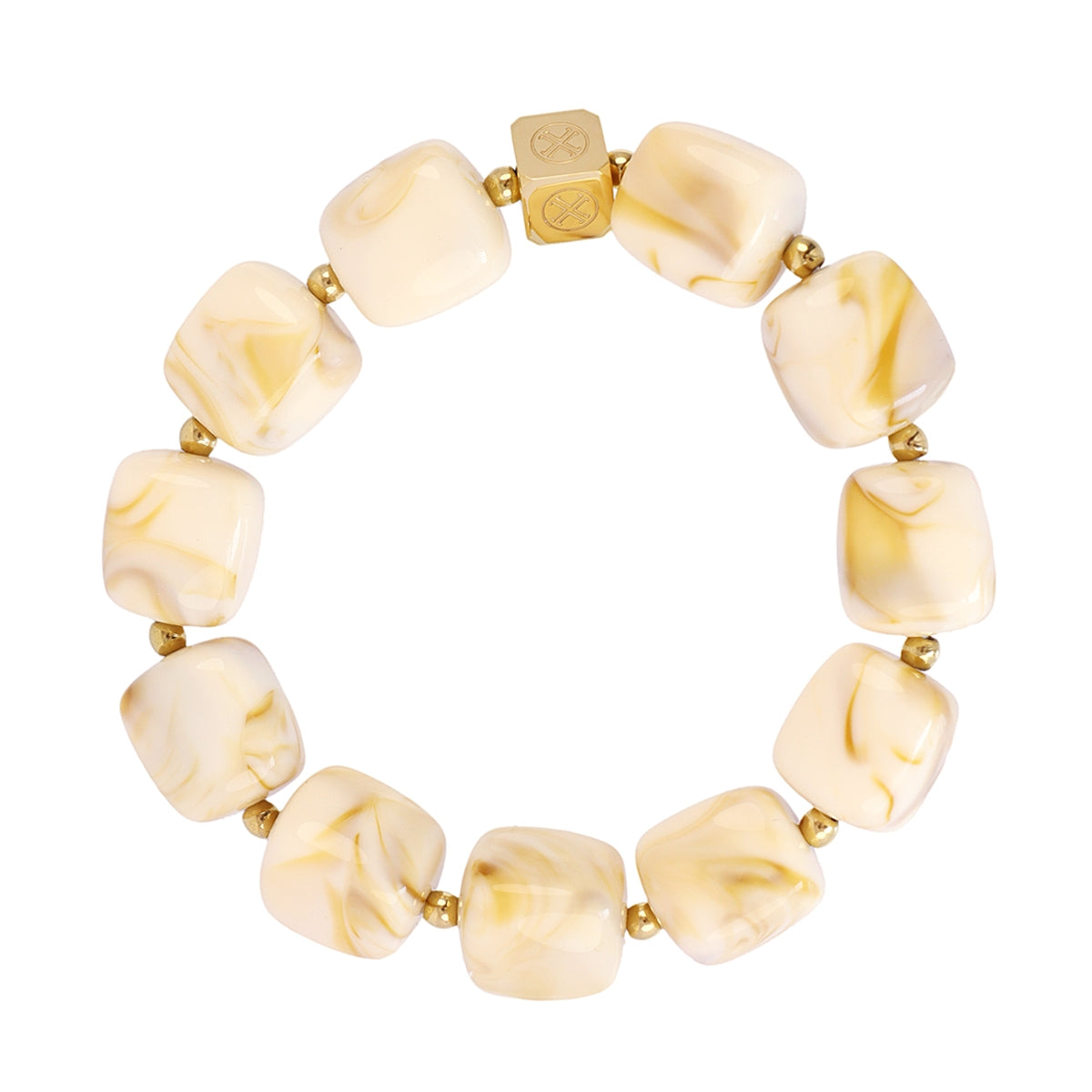 Pulsera Marbles Veina Beige Anartxy