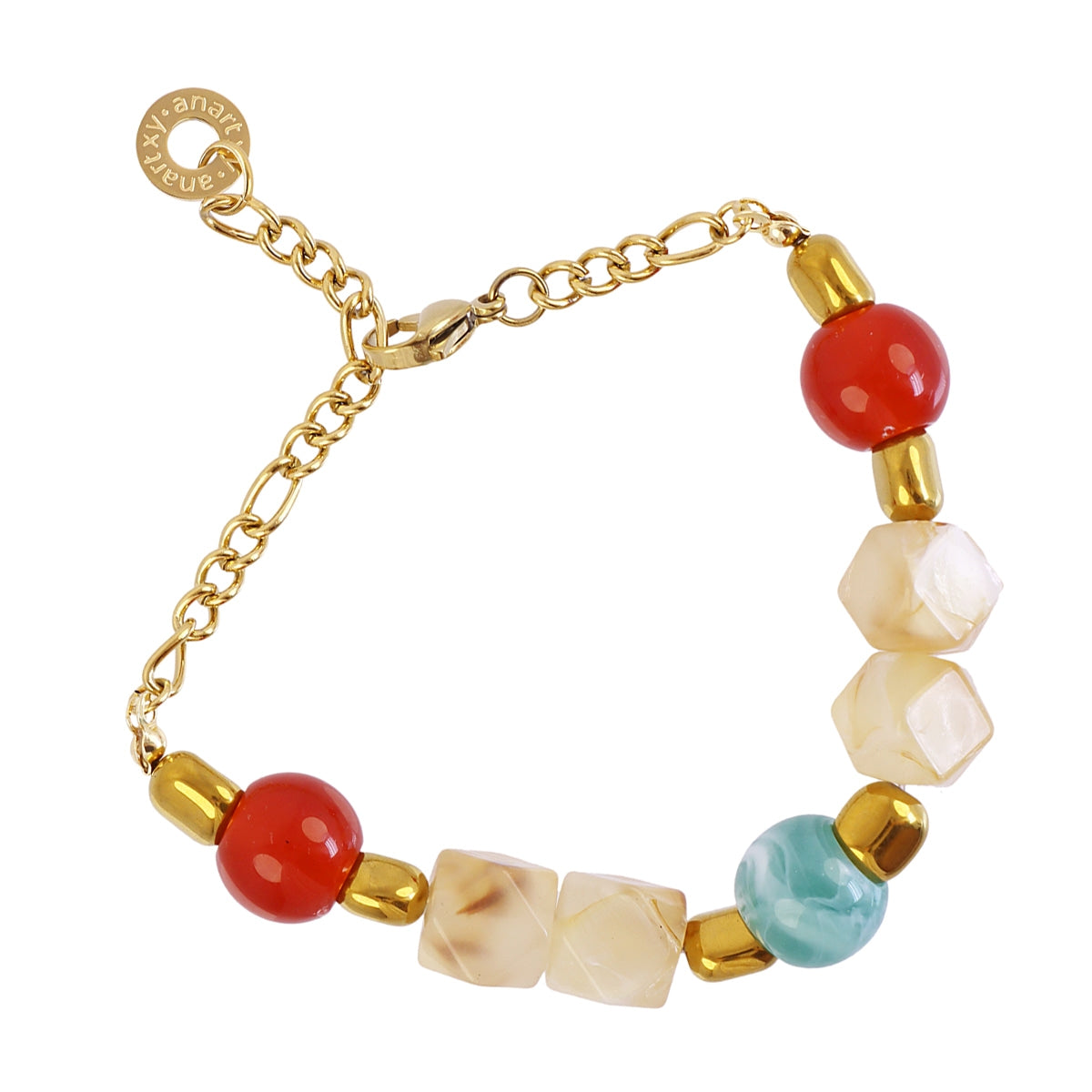 Pulsera Marbles Veya Beige Anartxy